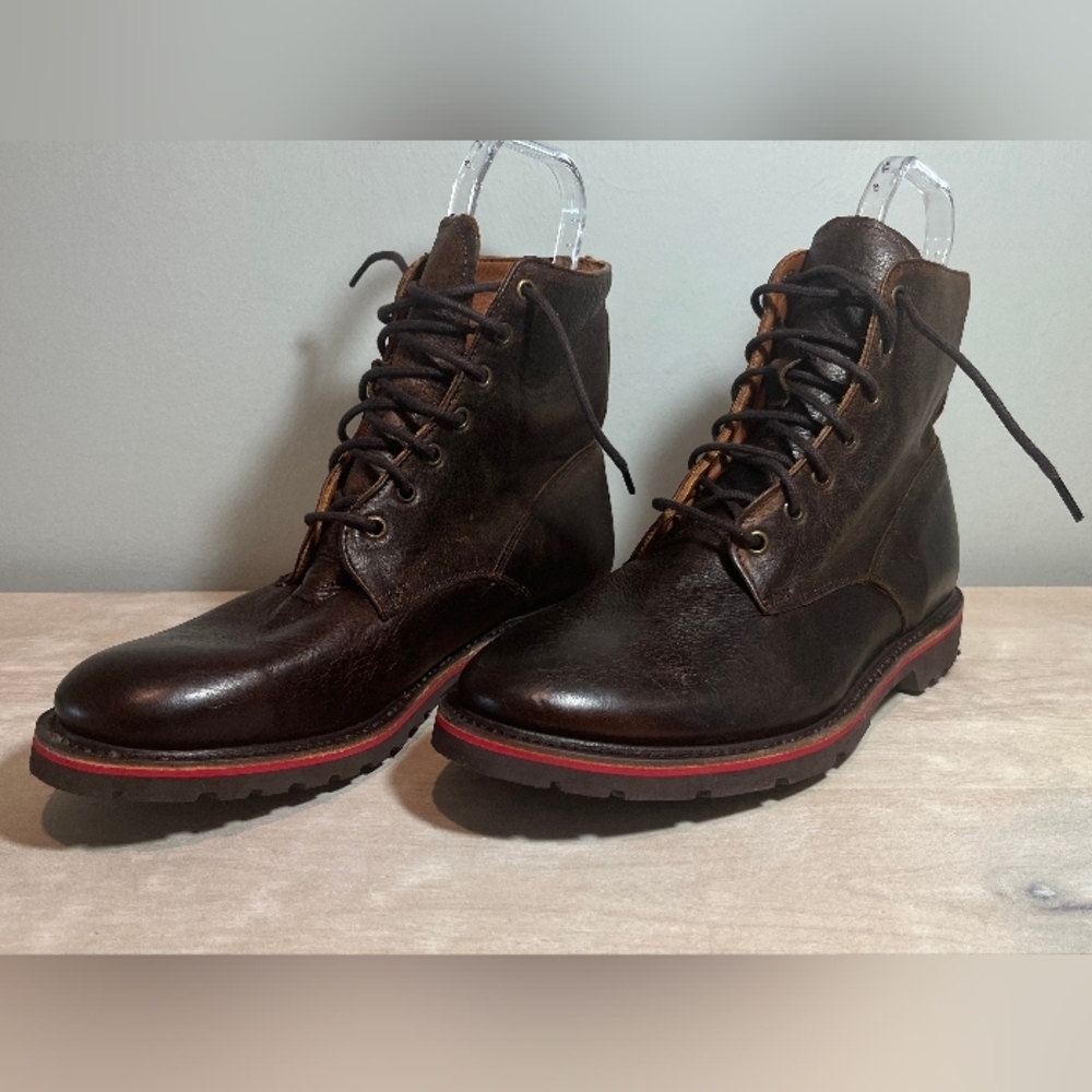 Walk Over Kelso Leather Boots in "Oak Potomac" Leather.‎ Size 10M    NWT